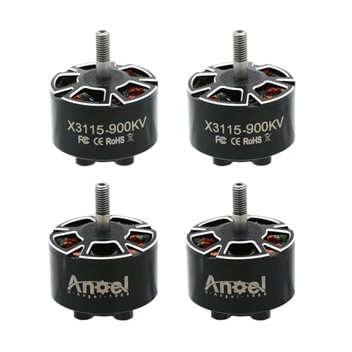 UAngel-X3115 3115 900KV 1050KV 1200KV 6S �u���V���X���[�^�[ FPV �t���[�X�^�C���p 9 �C���` 10 �C���`�����������R���h���[�� 4 ��(X3115 1050KV)