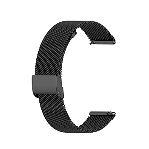 Sangle de montre acier inoxydable 18mm bleu marine bracelet métallique