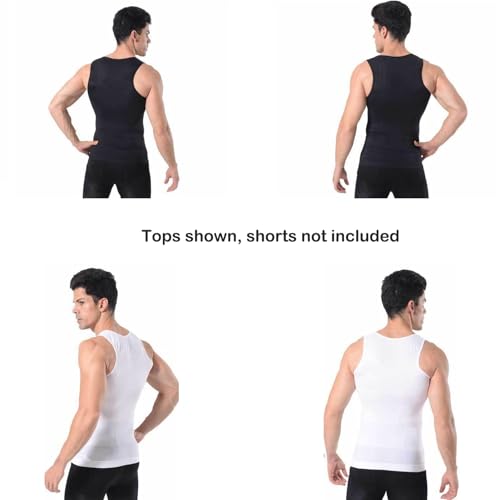Selure Shaping Tank Men, Compression Tank Top Men, Slimming Vests Tummy Tightening Comfortable Moisture-Wicking4