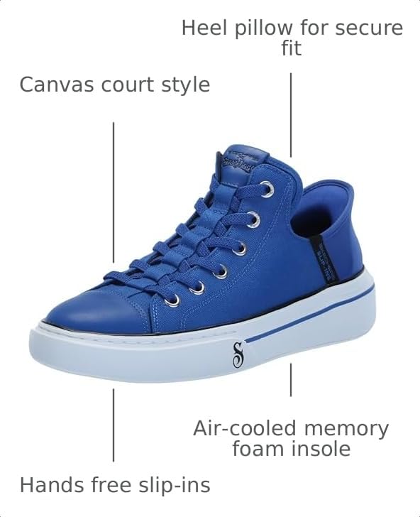 Image of Skechers Men's Snoop Dogg: Snoop ONE-BOSS Life Canvas Hands Free Slip-Ins Sneaker