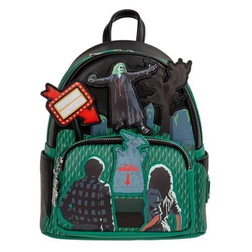 Loungefly Beetlejuice Graveyard Glow-in-the-Dark Mini-Backpack