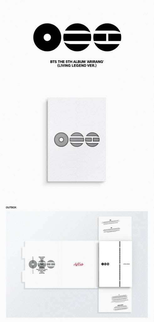 Générique B-TS ARIRANG [Living Legend Ver.] 5th Album