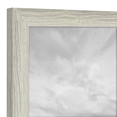 MCS Studio Gallery 14x22 Poster Frame Gray Woodgrain, Vertical & Horizontal Wall Hanging Large Picture Frame for Photos, Posters & Art Prints (1-Pack)