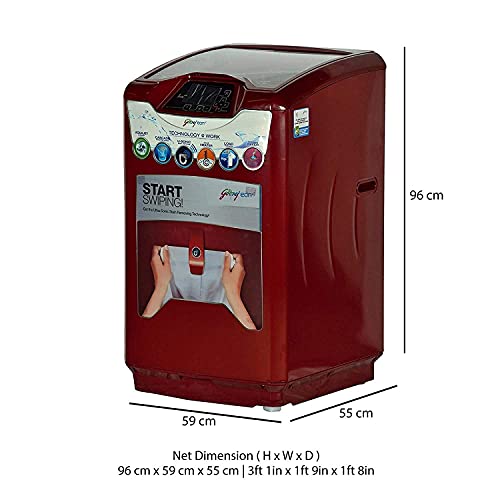 Compare Godrej WT EON 651 PHU Fullyautomatic Toploading Washing Machine (6.5 Kg, Metallic Red
