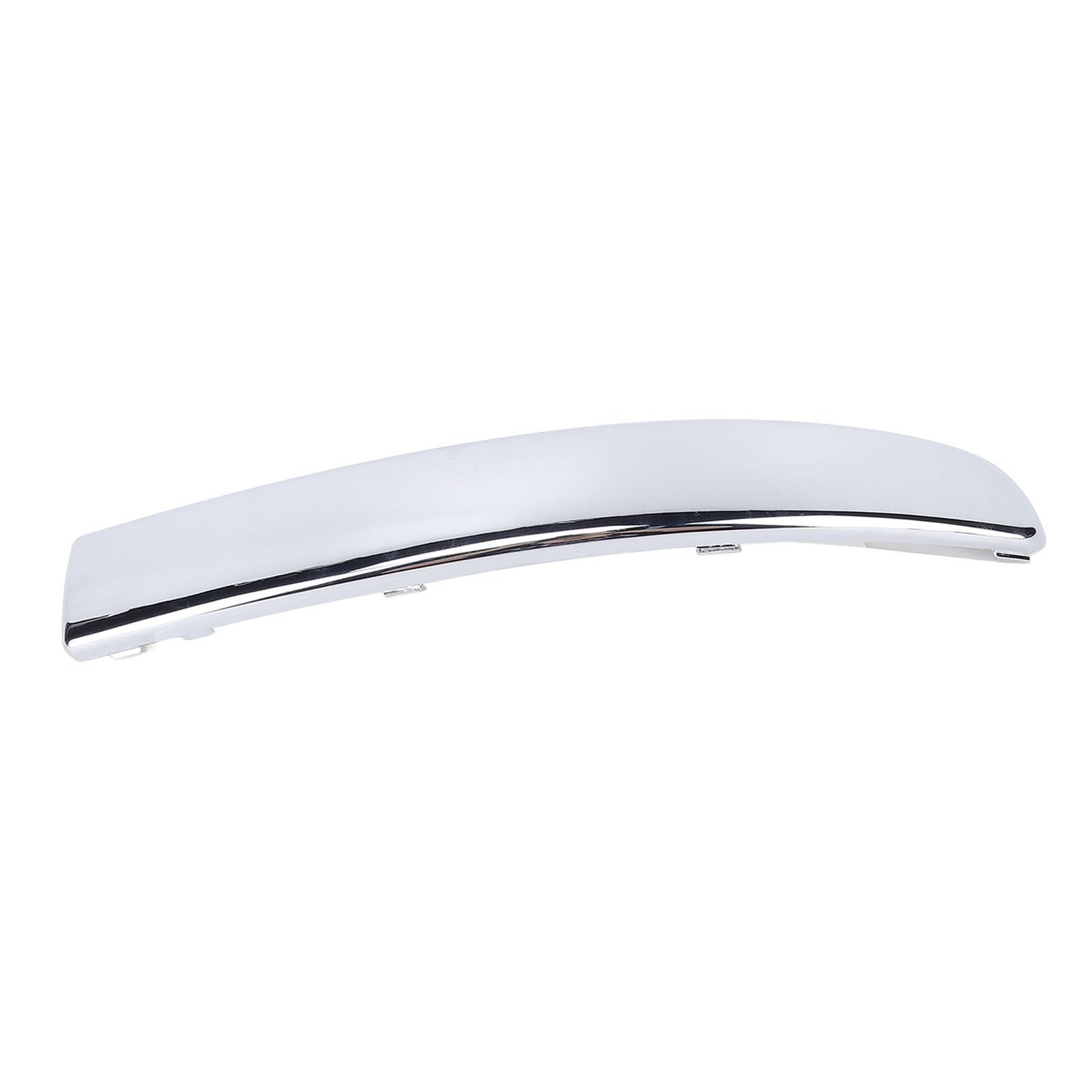 Rivestimento del paraurti anteriore cromato aspetto elegante rivestimento della copertura del paraurti anteriore a prova di sbiadimento per 500 2007 2008 2009 2010 2011 201 (Lato conducente