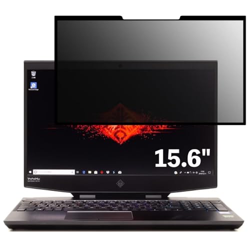 HP OMEN by HP 15-dh1001TX 15.6インチ 16:9 対応 粘着 着脱式 覗き見防止フィルム プライバシーフィルター ブルーライトカット 反射防止 パソコン PC モニター 液晶保護 保護シート