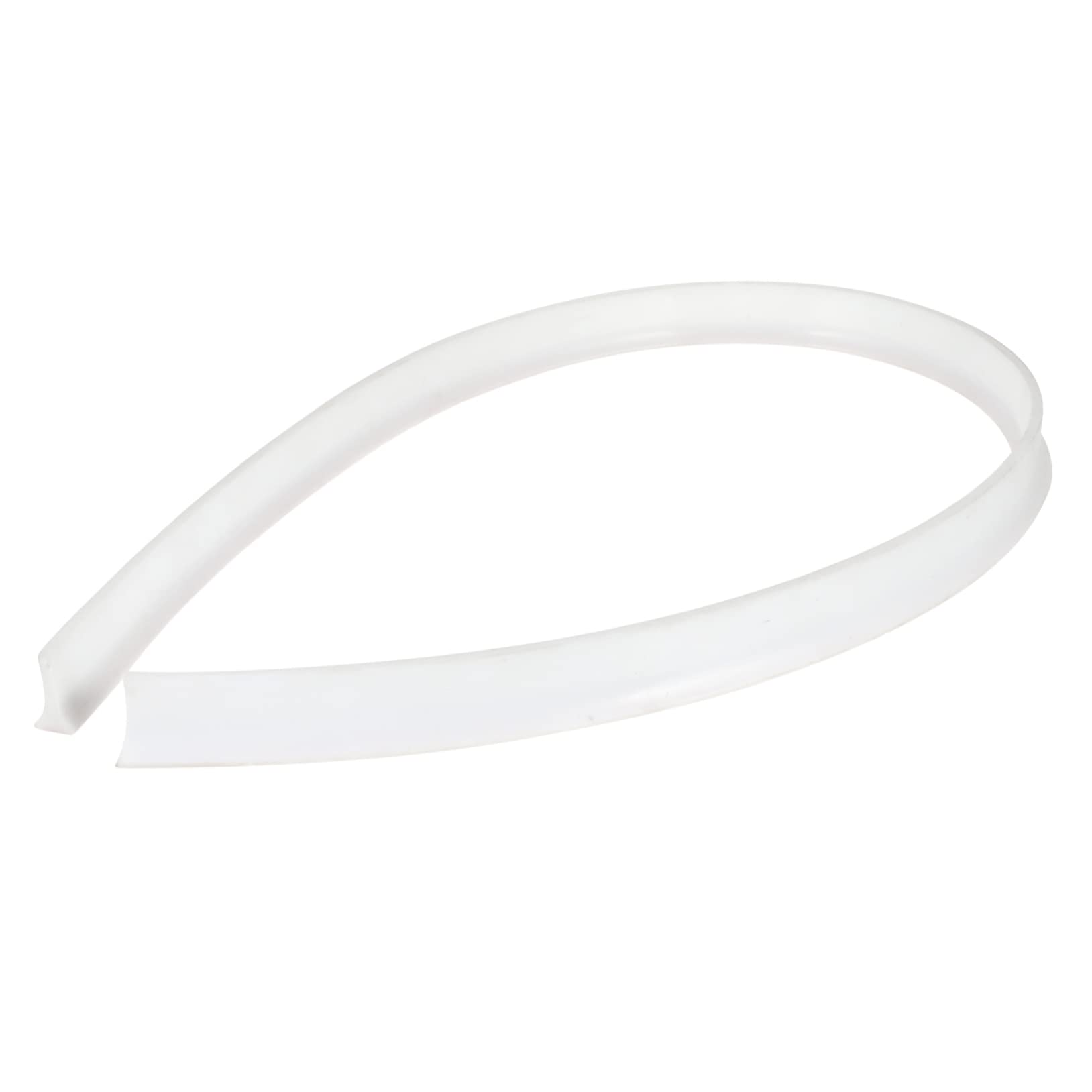 Tira de retención de agua de silicona blanca 1.5x3 cm autoadhesiva de 3 metros para baño