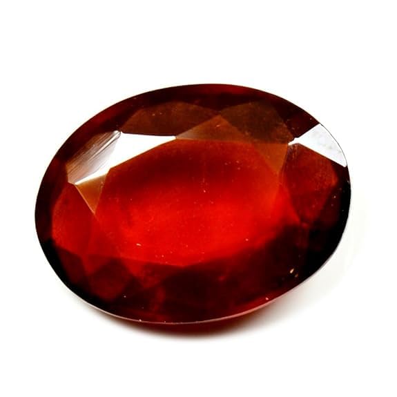 Grenat hessonite certifié contre les imitations 6,50 carats A1+