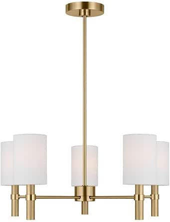 Scott Living DJC1135SB Manor Medium Chandelier Satin Brass