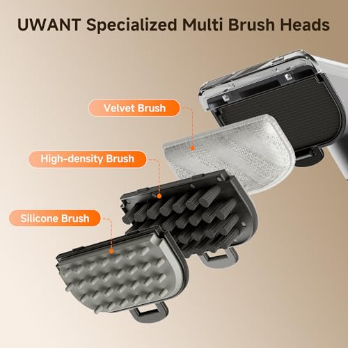 Image of Uwant Portable Carpet and Upholstery for Deep Cleaner, 18Kpa Carpet Cleaner Machine for Cars, Pets with Pet Pro Solution and Self Cleaning Set of 1 for Spot, Rug, Couch