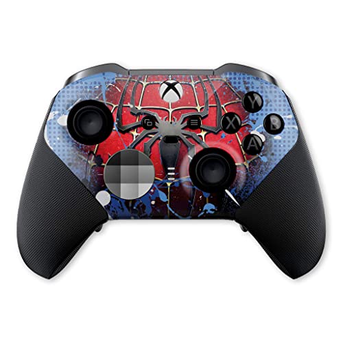 DreamController SpiderrMan X-box Elite Controller Series 2 Limited Edition Custom Elite Series 2 Controller for X-box One/Series X/S. Made with Advanced Hydro-Dip Paint Technology(Not Just a Skin)