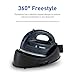 Panasonic Cordless Steam/Dry Iron 1500W - NI-WL700A - Wireless Steamer with Stainless Steel Plate - Quickly Heats Up in Under 5 Minutes - Cordless, Lightweight Iron - Black/Dark Blue