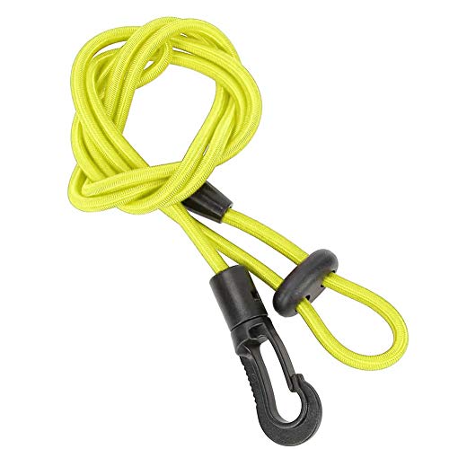 DSHE Kayak Paddle Leash 2 Pcs Adjustable Safety Canoe Rod Cord Lanyard Straps with Snap Hook for Kayaking Securing, Canoe Board Rowing, Surfing, Cycling