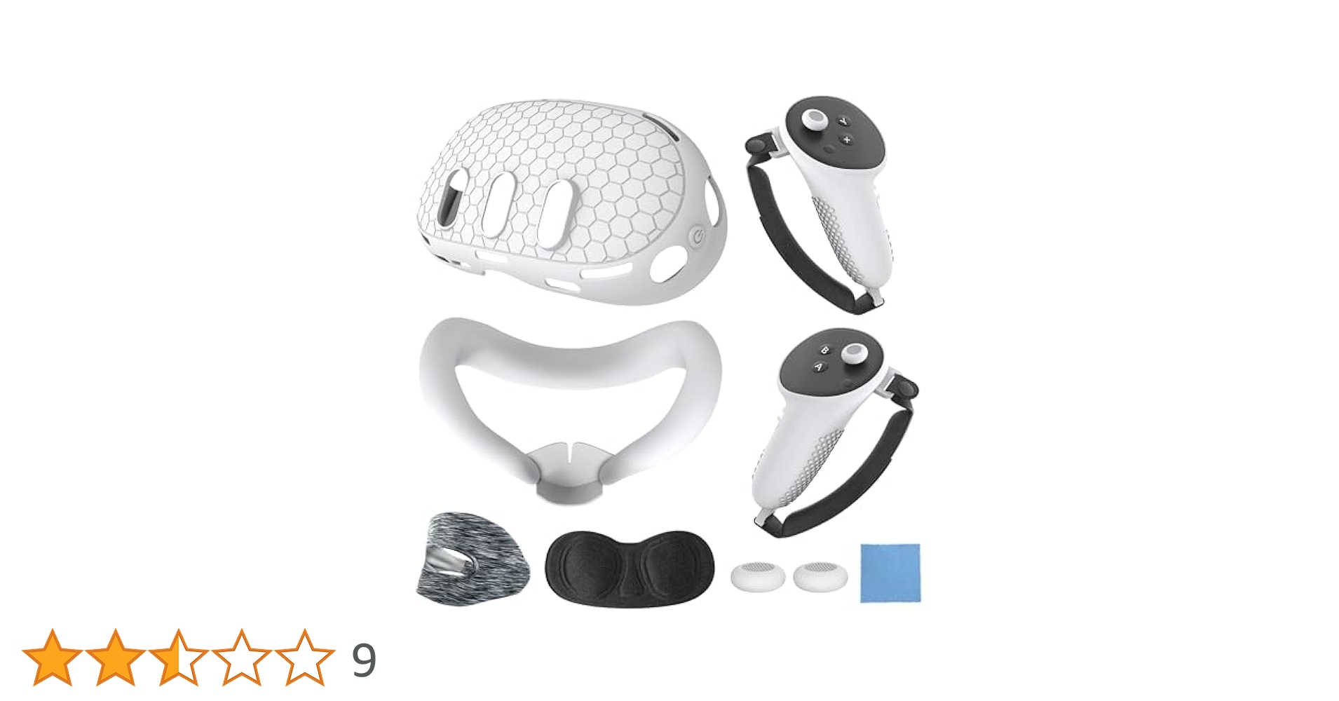 *　Newzerol　7in1　QQ3　アクセサリセット シリコン ヘッドセット Amazon | Newzerol 新登場【7in1】QQ3に適用アクセサリセット