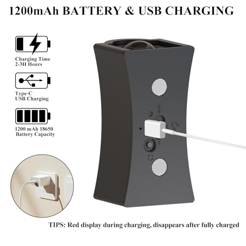 LED apliques de pared con sensor de movimiento batería recargable iluminación sin cables interior 4