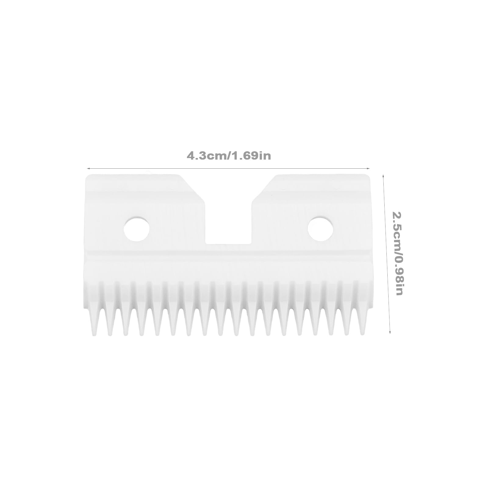 SG Store 1 Lame de Rechange pour Coupe-Animaux en Céramique à 18 Dents Compatible avec Andis Compatible avec Oster A5 Compatible avec Wahl KM Série