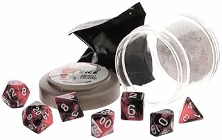 Reaper Miniatures REM19059 Pizza Dungeon Dual Dice Pink & Black