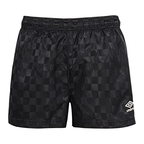 Short à damier Umbro fille noir taille 10-12 ans pour gym