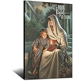 RONGCHENG Poster mit Jesus und Kind, Licht, Christus, Gott, 