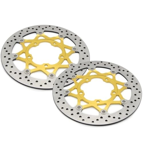 Disque de frein avant 310mm doré pour réduire la chaleur sur GSXR 600 750 1000 et VZR1800