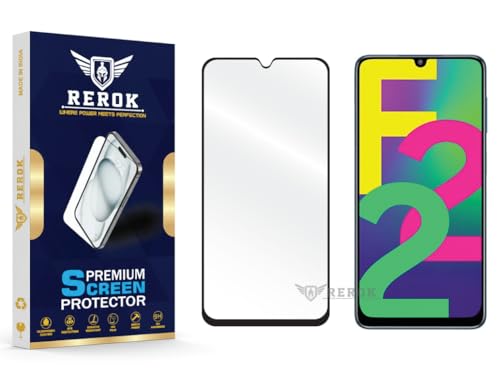 Image of Gorilla Tempered Glass Screen Protector Compatible with Samsung Galaxy F22 4G [Pack of 1] | Edge-to-Edge, Bubble-Free, Case Friendly, Easy Installation Kit