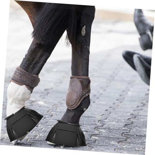 Bottes de protection jambe de cheval caoutchouc réutilisables support portable HEMOTON - 6