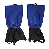 FABULETTA Unigear - Ghette per scarponi da trekking, traspiranti, per arrampicata, forniscono isolamento termico e impermeabile per attività all'aperto (blu)