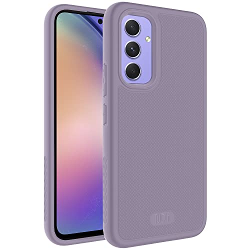 Image of TUDIA [MergeGrip Designed for Samsung Galaxy A54 5G Back Cover (2023), [Drop Tested] Dual Layer Shockproof Slim Military Grade Non-Slip Tough Heavy Duty Protection - Purple