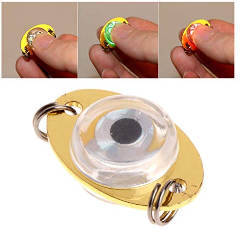 Wincspace Mini Bright Led Deep Drop Underwater Diamond Fishing Flashing Light Bait Lure Squid Durable Practical Tool 42.5Cm (Mix Colour 6 5Pcs) #TOP1