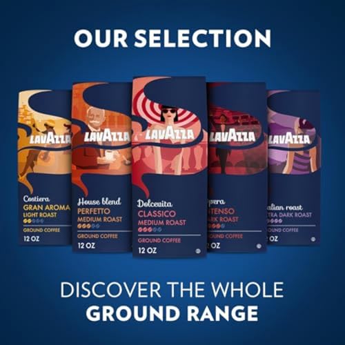 Lavazza House Blend Perfetto Ground Coffee 12oz Bag, Medium Roast, Full-bodied, Intensity 3/5, 100% Arabica, Ideal for Drip Brewers, (Pack of 1) - Package May Vary - image 7