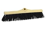 Cofan Cepillo industrial de barrendero | Fibras de plástico despuntadas | Ancho de 50 cm