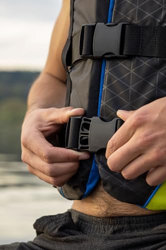 MESLE Schwimmweste H210, 2XS-4XL, Schwimmhilfe für Erwachsene & Kinder, Leichte 50N Auftriebsweste Herren & Damen, Prallschutzweste für Jetski, SUP, Wasserski, Kajak, Wakeboard