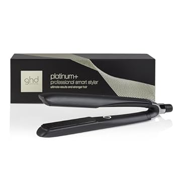 ghd Platinum+, Piastra Capelli Professionale Smart, Styler Intelligente con Predictive Technology, Lucentezza Durevole, Protezione Colore, Adatta a Tutti i Tipi di Capelli, 26 mm, Nero