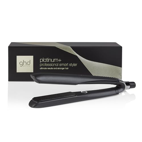 ghd Platinum+, Piastra Capelli Professionale Smart, Styler Intelligente con Predictive Technology, Lucentezza Durevole, Protezione Colore, Adatta a Tutti i Tipi di Capelli, 26 mm, Nero