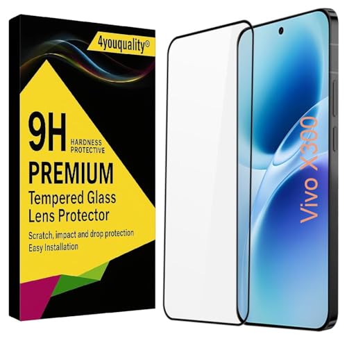 Image of 4youquality Military-Grade Gorilla Tempered Glass For 5G (1 Pack) | 9H Hardness | Edge-to-Edge Coverage | Bubble-Free Installation