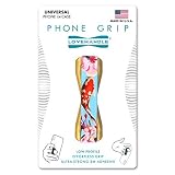 LoveHandle Universal Grip for Smartphone and Mini Tablet, KOI Design Elastic Strap with Gold Base