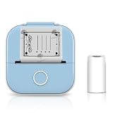 Darzheoy Mini Pocket Printer, Portable Instantly Sticker Printer, Mini Thermal Printer, Smart Blueto