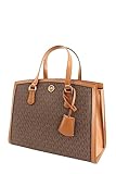 Michael Kors Chantal Medium Satchel Brown/Acorn One Size