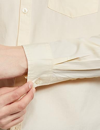 Image of The Indian Garage Co Men Slim Fit Solid Full Sleeves Cutaway Collar Casual Shirt