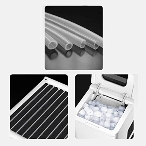 Máquina de hielo comercial para mostrador 10-12kg/24h miniatura 4