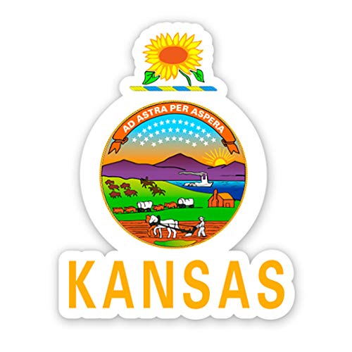 Squiddy Kansas - Vinyl Sticker - Large Size (12