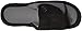 isotoner Women's Adjustable Memory Foam W/Smartdri Slide Slipper, Black, X-Large/9.5-10 M US