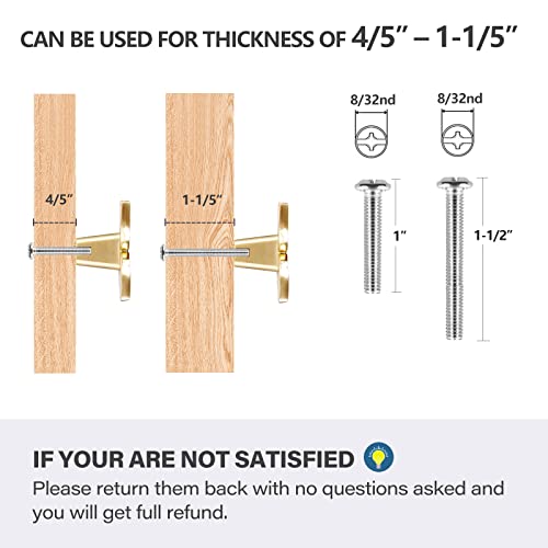 Attega 10 Pack Gold Knobs For Cabinet Drawers Kitchen Brushed Gold Hardware Vintage Leaf Handles With 20 Screws #TOP3