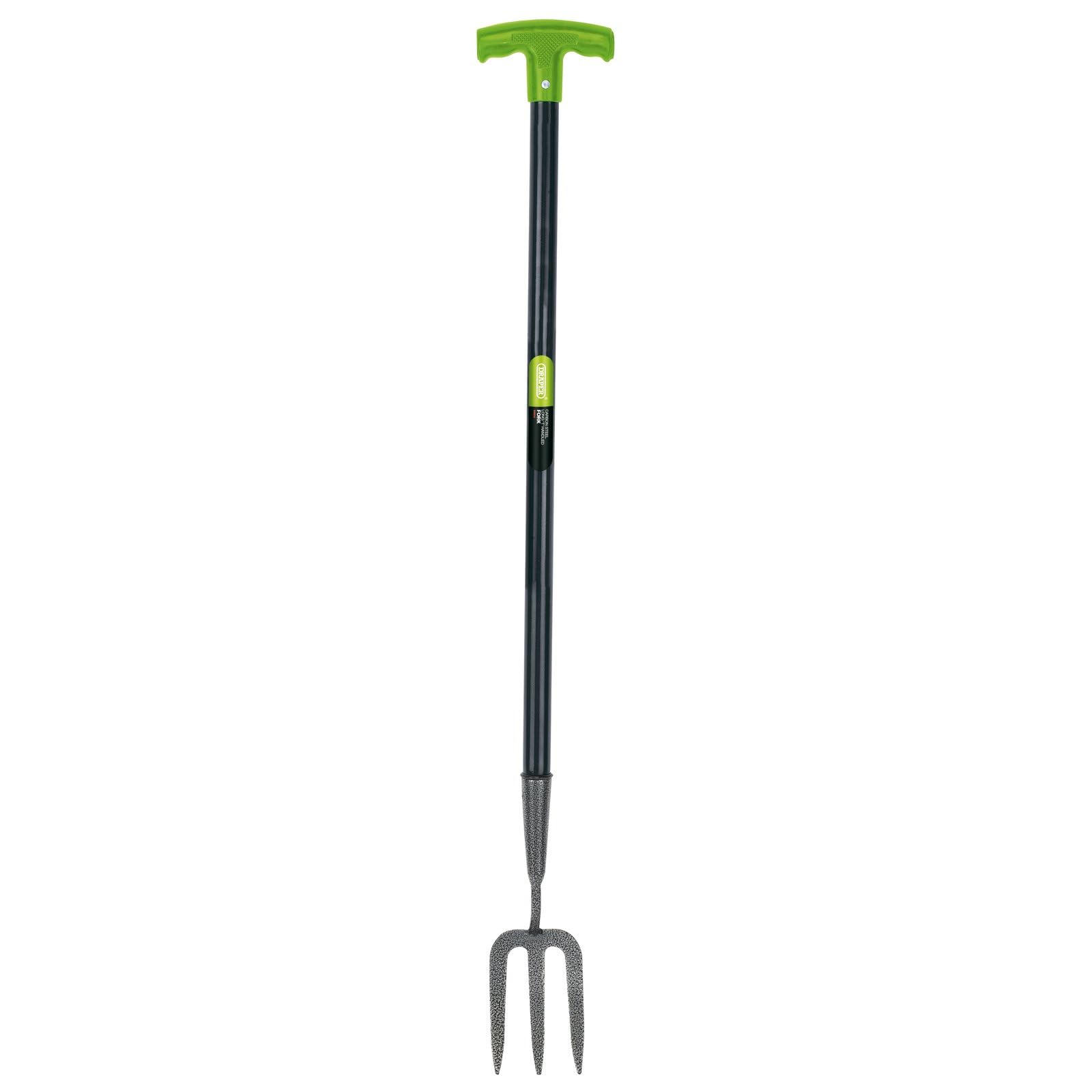 Draper 88804 – Fourche avec Manche de Carbone (Taille XL) 1 - Pack, Green and Black