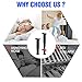 SKMYL Adjustable Height Center Bed Support Leg for Sagging Shelf, Furniture Legs for Frame,Slat and Riser (7.5-14.5 (2PCS))