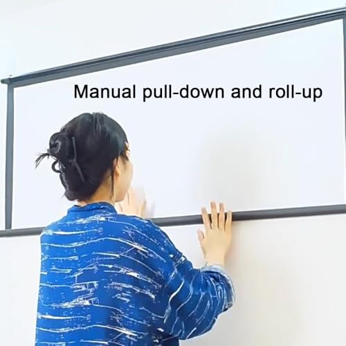 Pantalla Manual Retráctil Blanco 60 pulgadas 4:3 miniatura 6