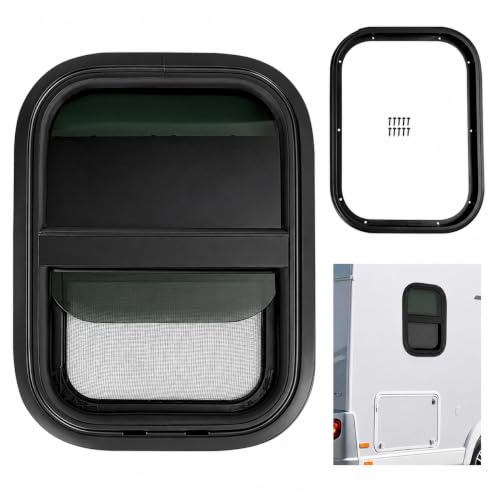 CLEADONG Fenêtre coulissante verticale pour caravane 300 x 400 mm