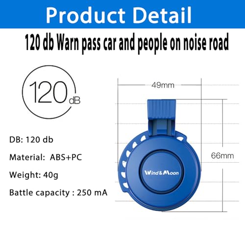 image for LESOVI Electronic Bike Horn 120db Cycling Electric Bicycle Horn 4 Soun