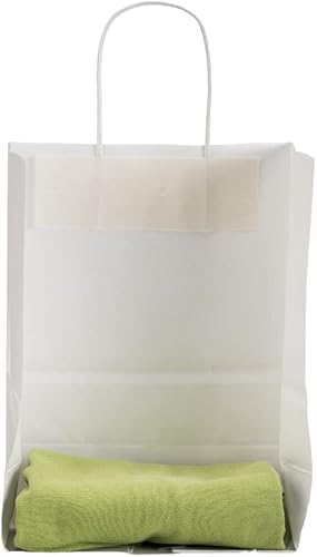 Miniatura 7 de RACETOP Bolsas de regalo de papel kraft de color con asas, bolsas de regalo a granel, bolsas de compras, bolsas de fiesta, bolsas de negocios,