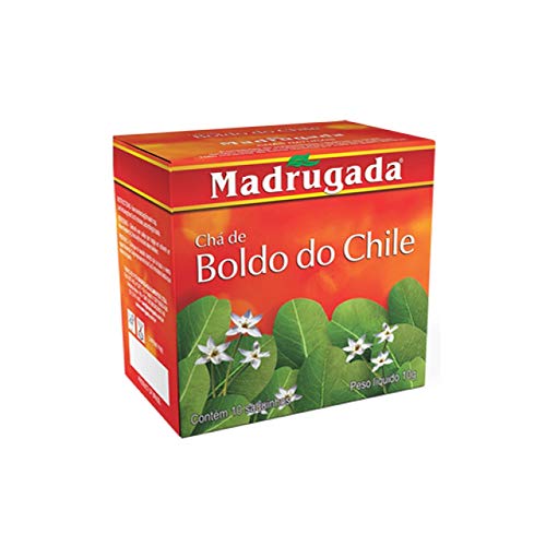 Boldo Leaf Tea - Chá Boldo Do Chile - Madrugada - 60 Bags